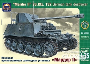 Marder II Sd. Kfz. 132 Ger self-prop gun · ARK 35031 ·  ARK Models · 1:35