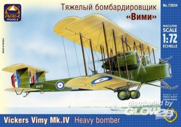 Vickers Vimy Mk.IV Brit. heavy bomber · ARK 72034 ·  ARK Models · 1:72