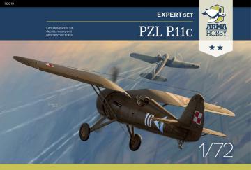 PZL P.11c Expert Set · ARM 70015 ·  Arma Hobby · 1:72