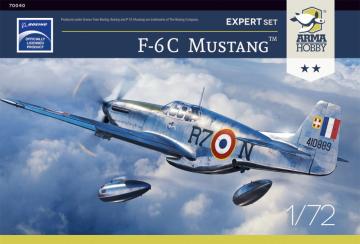 F-6C Mustang - Expert Set &middot; ARM 70040 &middot;  Arma Hobby &middot; 1:72