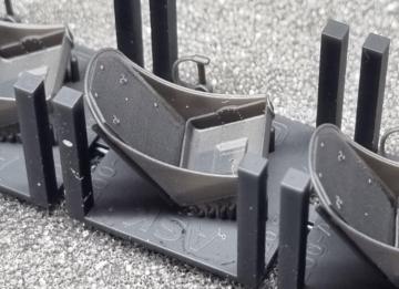 A-20G Havoc / Boston III seat with flight control column handlebars &middot; ASK A48038 &middot;  Art Scale Kit &middot; 1:48