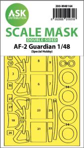 AF-2 Guardian - Double-sided fit express mask [Special Hobby] &middot; ASK M48164 &middot;  Art Scale Kit &middot; 1:48