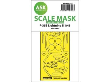 F-35B Lightning II - Double-sided express fit mask [Kitty Hawk] &middot; ASK M48252 &middot;  Art Scale Kit &middot; 1:48