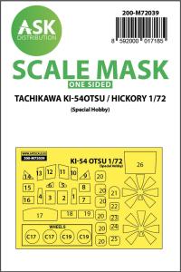 Tachikawa Ki-54OTSU / Hickory - One-sided painting mask [Special Hobby] &middot; ASK M72039 &middot;  Art Scale Kit &middot; 1:72