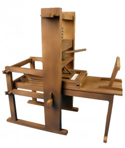 Gutenbergs Druckmaschine · ART 0321 ·  Artesania Latina · 1:10