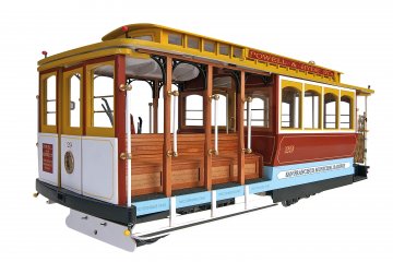 San Francisco Cable-Car · ART 0330 ·  Artesania Latina · 1:22