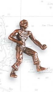 Figur, Seemann auf Deck, 27 mm, 2 Stck, Metall · ART 8742 ·  Artesania Latina