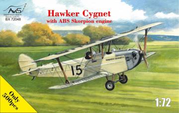 Hawker Cygnet with ABS Skorpion engine &middot; AVIS 72048 &middot;  Avis &middot; 1:72
