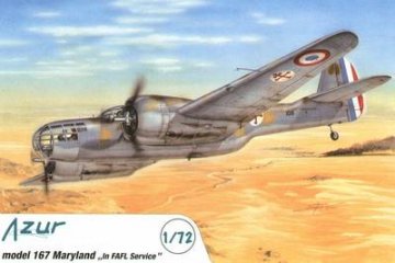 Martin Maryland In FAFL service · AZU A066 ·  Azur · 1:72