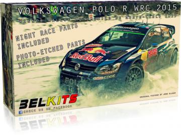 Volkswagen Polo R WRC Monte Carlo 2015 · BLK 010 · Belkits · 1:24 Volkswagen Polo R WRC Monte Carlo 2015 · BLK 010 · Belkits · 1:24