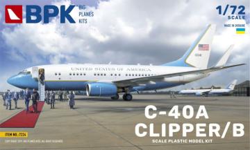 Boeing C-40A CLIPPER/B · BPK 7224 ·  Big Planes Kits · 1:72