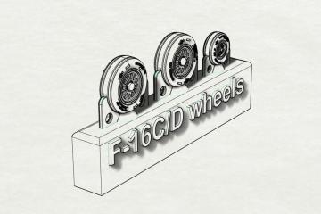 F-16C/D - Wheels &middot; BRN L144154 &middot;  Brengun &middot; 1:144