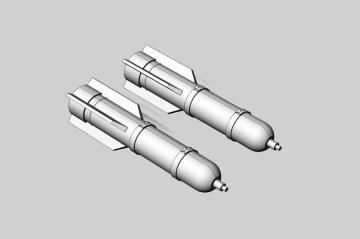 M26 flare (2pcs) &middot; BRN L48148 &middot;  Brengun &middot; 1:48