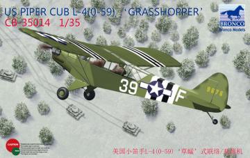 Piper Cub L4 Grasshopper &middot; BRON CB35014 &middot;  Bronco Models &middot; 1:35
