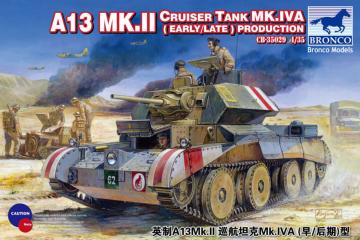 A13 Mk.II Cruiser Tank Mk.IVA(Early/Late Production &middot; BRON CB35029 &middot;  Bronco Models &middot; 1:35
