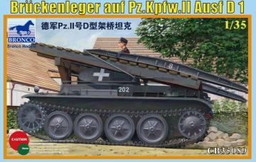 Bruckenleger auf pz.Kpfw.II ausf.D1 · BRON CB35089 ·  Bronco Models · 1:35