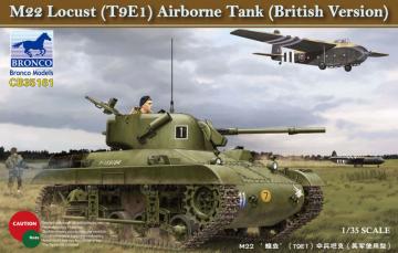 M22 Lucust (T9E1) Airborne Tank (British Version) &middot; BRON CB35161 &middot;  Bronco Models &middot; 1:35