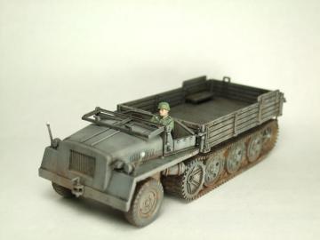 WWII German s.WS Halftrack &middot; CAE CM 7210 &middot;  Caesar Miniatures &middot; 1:72