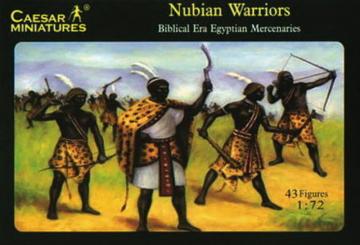 Nubian Warriors (Egypt Enemy or Alley) &middot; CAE H049 &middot;  Caesar Miniatures &middot; 1:72