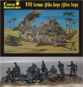 WWII German Afrika Korps · CAE H070 ·  Caesar Miniatures · 1:72