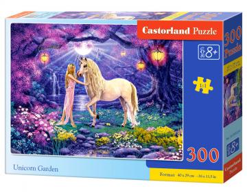 Unicorn Garden - Puzzle - 300 Teile · CAS 030224 ·  Castorland