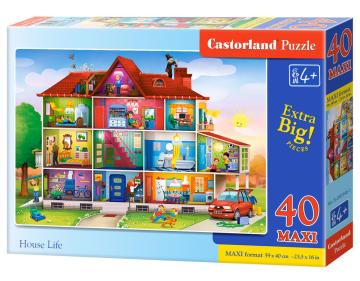 House Life - Puzzle - 40 Teile · CAS 0403461 ·  Castorland