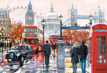 London Collage,Puzzle 1000 Teile · CAS 1031402 ·  Castorland