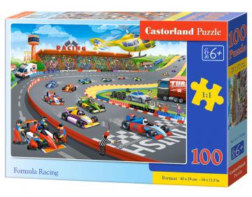 Formula Racing - Puzzle - 100 Teile · CAS 111046 ·  Castorland