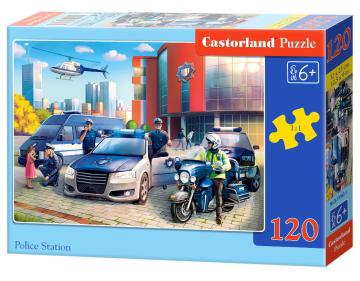 Police Station - Puzzle - 120 Teile · CAS 135621 ·  Castorland