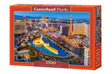 Fabulous Las Vegas - Puzzle - 1500 Teile · CAS 1518822 ·  Castorland