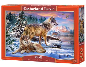 Wolfish Wonderland - Puzzle - 500 Teile · CAS 53049 ·  Castorland