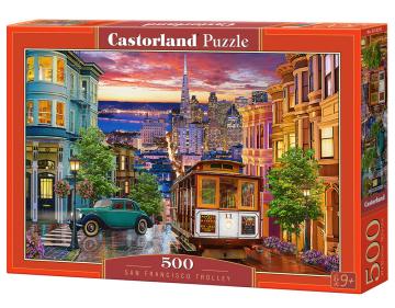 San Francisco Trolley - Puzzle - 500 Teile · CAS 53391 ·  Castorland