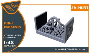 F4B-4 - Exhausts [Clear Prop] &middot; CP A48073 &middot;  Clear Prop &middot; 1:48