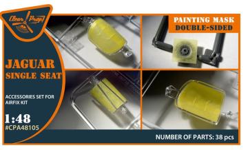 Jaguar Single seat - Double-sided painting mask [Airfix] &middot; CP A48105 &middot;  Clear Prop &middot; 1:48