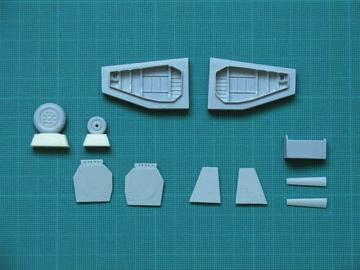 Westland Wyvern - Undercarriage set [Trumpeter] · CMK 4210 ·  CMK · 1:48