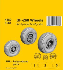 SF-260 Wheels [Special Hobby] · CMK 4480 ·  CMK · 1:48