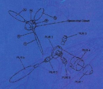 VDM 9-12067 Deutscher Propeller · CMK 48047 ·  CMK · 1:48