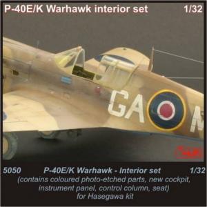 P-40E/K Warhawk - Interior set &middot; CMK 5050 &middot;  CMK &middot; 1:32