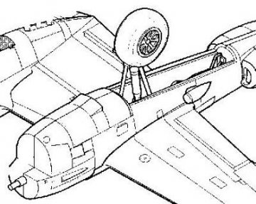 P-38J - Fahrwerks Set · CMK 72092 ·  CMK · 1:72