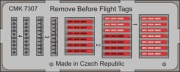 Remove Before Flight Tags (20 Stück) · CMK 7307 ·  CMK · 1:72