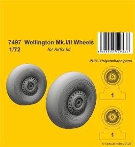 Wellington Mk.II - Wheels [Airfix] · CMK 7497 ·  CMK · 1:72