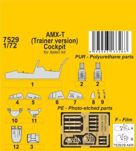 AMX-T (Trainer version) - Cockpit &middot; CMK 7529 &middot;  CMK &middot; 1:72