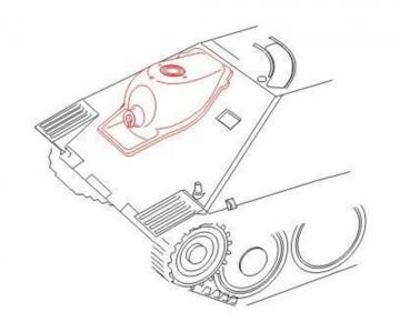 Jagdpanzer 38 Hetzer - Gun Mantlet First Type Production [Tamiya] · CMK B48052 ·  CMK · 1:48