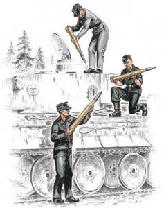 Deutsche Panzerbesatzung f�r Tiger I &middot; CMK F72157 &middot;  CMK &middot; 1:72