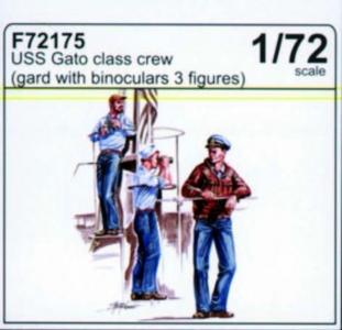 USS Gato Class - Crew (Guard with binoculars) · CMK F72175 ·  CMK · 1:72