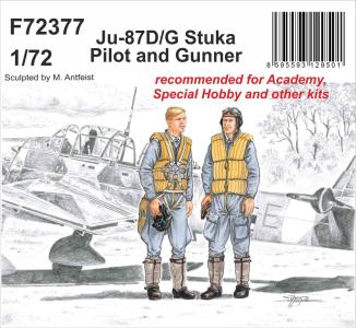 Junkers Ju-87D/G Stuka - Pilot and Gunner · CMK F72377 ·  CMK · 1:72