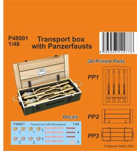 Transport box with Panzerfausts &middot; CMK P48001 &middot;  CMK &middot; 1:48