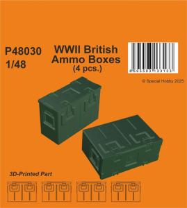 WWII British Ammo Boxes · CMK P48030 ·  CMK · 1:48