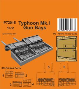 Typhoon Mk.I - Gun Bays Correction Set [Airfix] · CMK P72015 ·  CMK · 1:72
