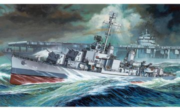 Zerstrer USS Gearing DD-710 1945 · DR 1029 ·  Dragon · 1:350